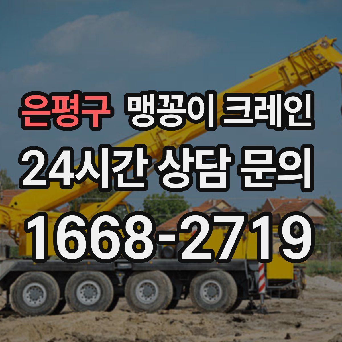 은평구 맹꽁이 크레인