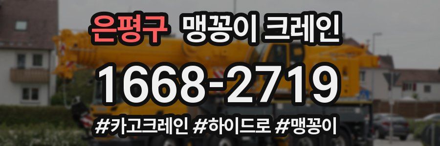 은평구 맹꽁이 크레인