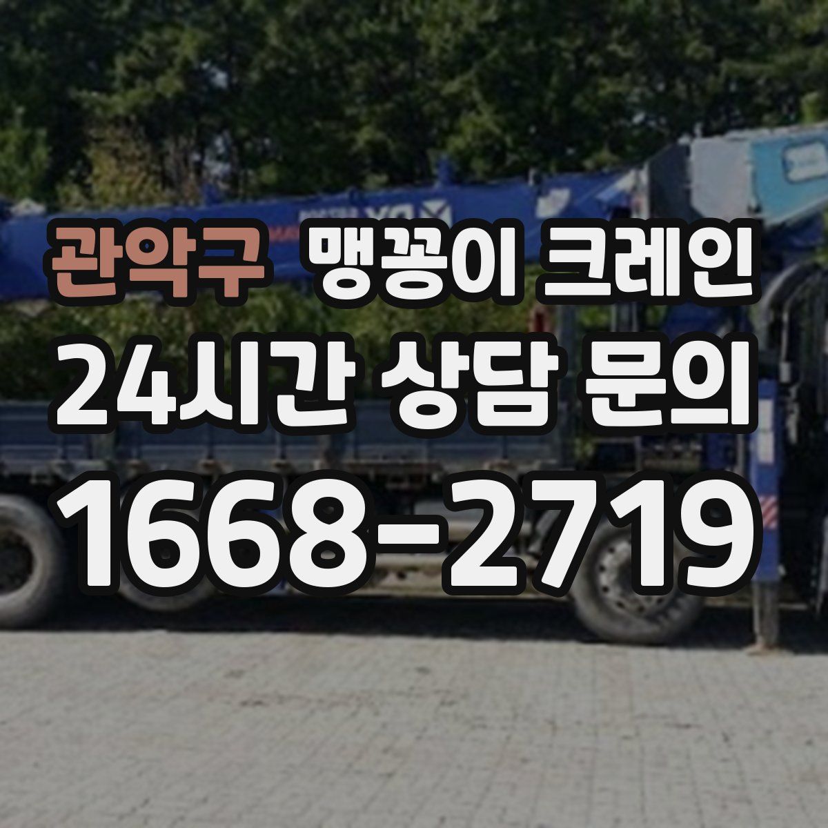 관악구 맹꽁이 크레인