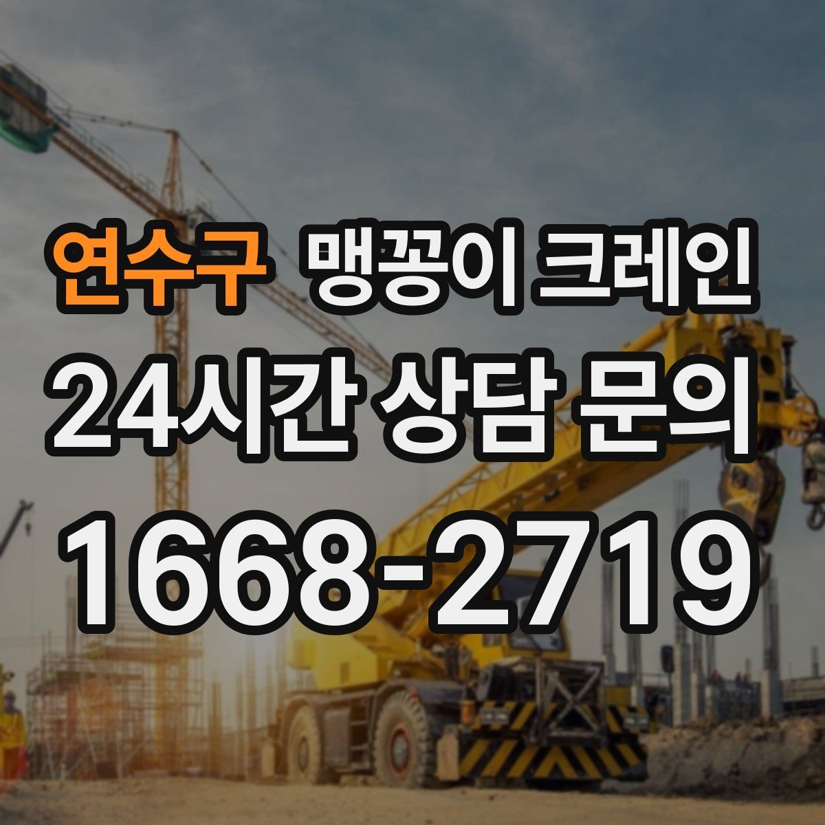 연수구 맹꽁이 크레인