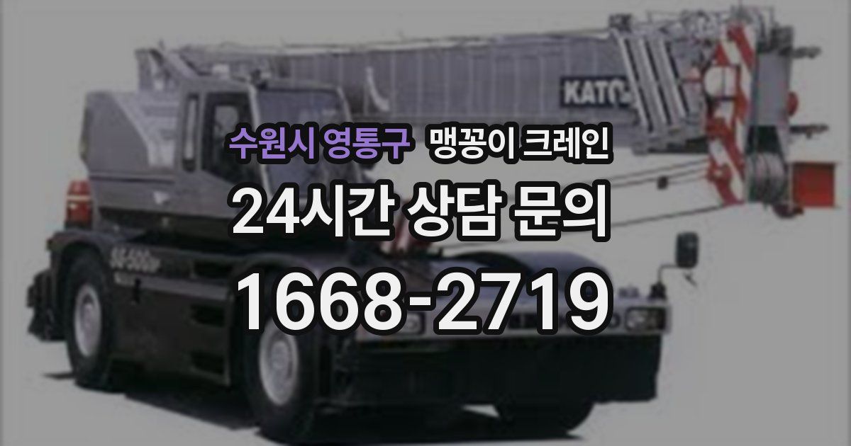 수원시 영통구 맹꽁이 크레인