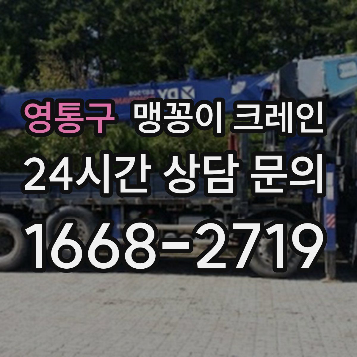 영통구 맹꽁이 크레인