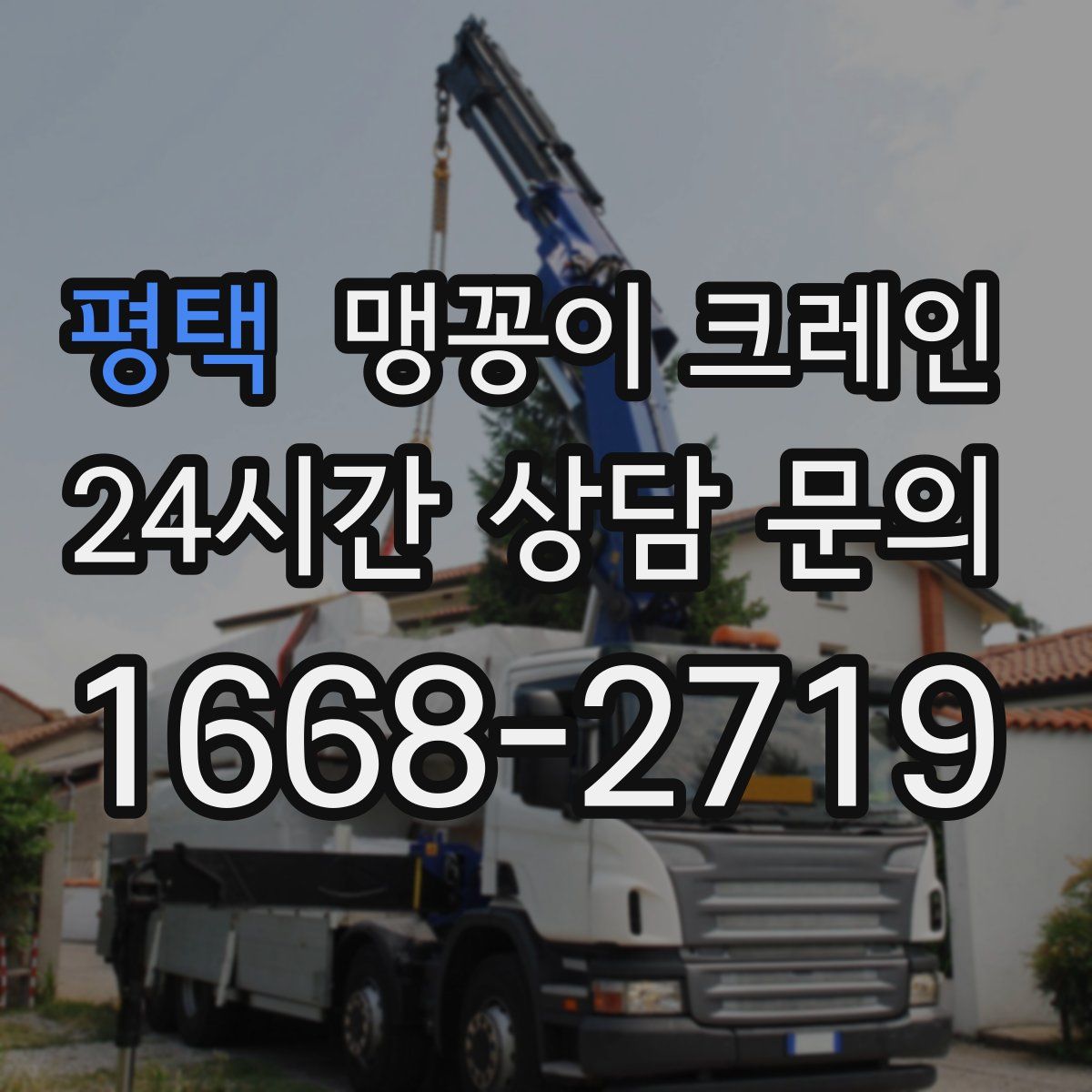 평택 맹꽁이 크레인