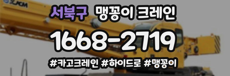 서북구 맹꽁이 크레인