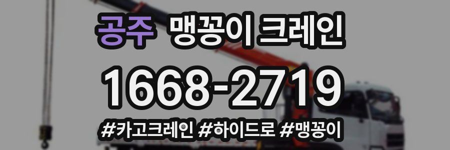 공주 맹꽁이 크레인