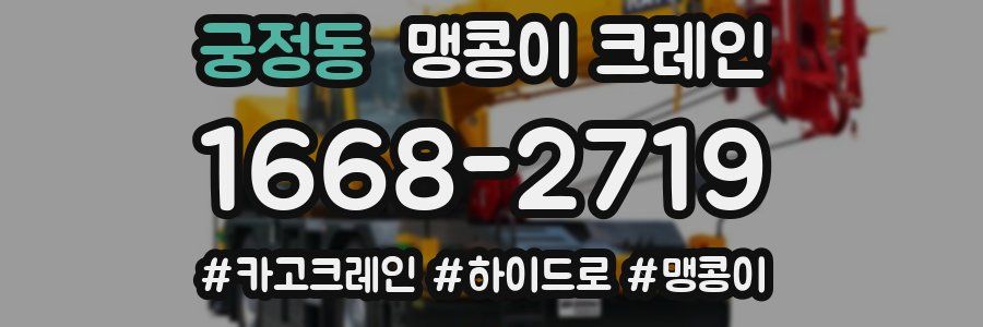 궁정동 맹콩이 크레인