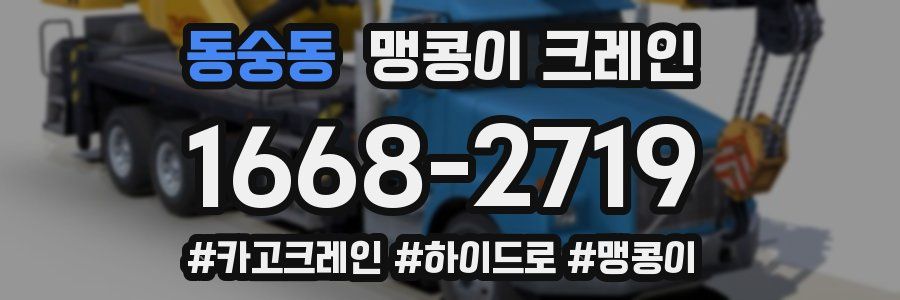 동숭동 맹콩이 크레인