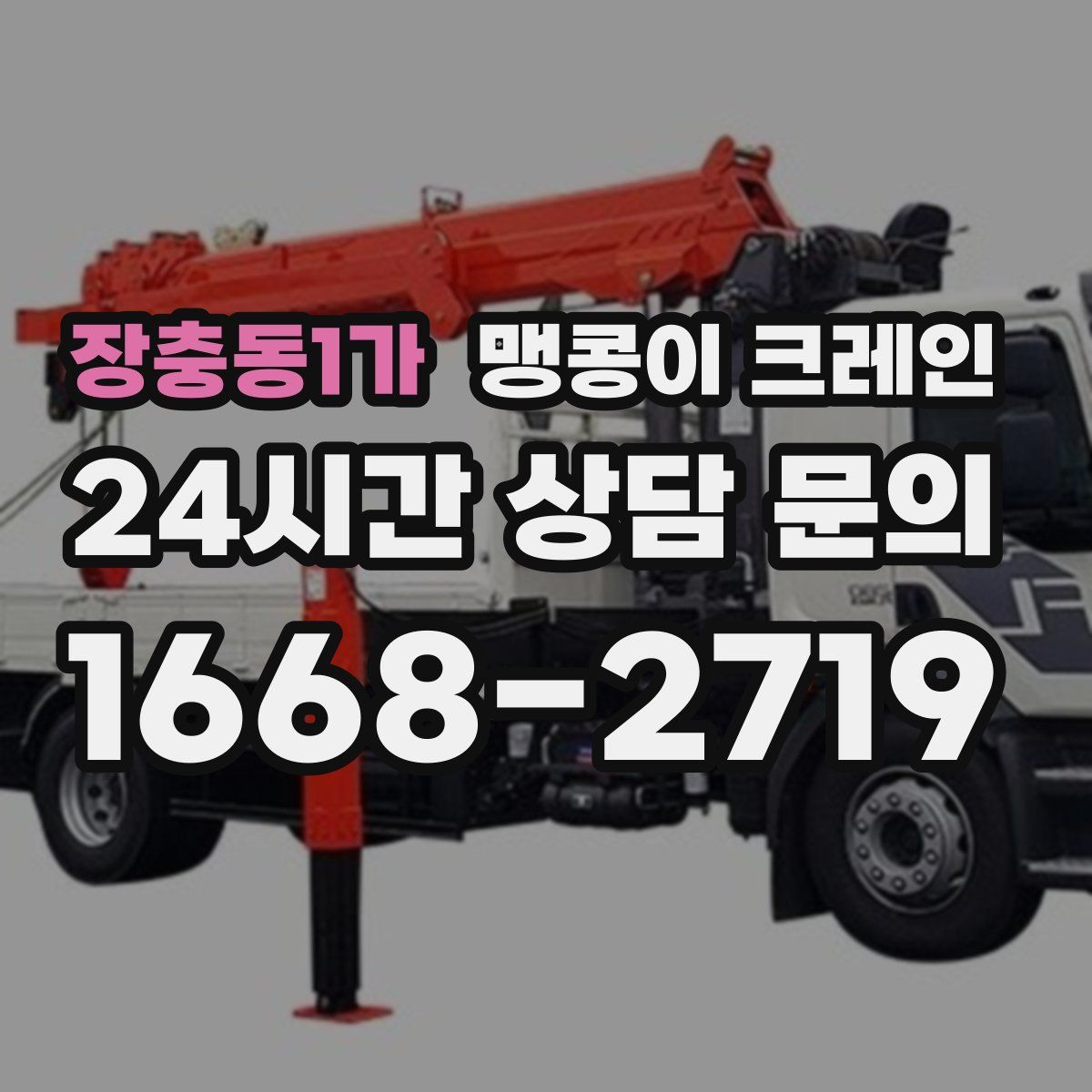 장충동1가 맹콩이 크레인