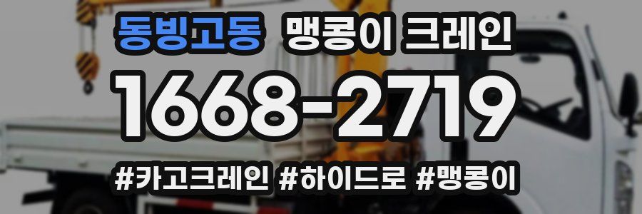 동빙고동 맹콩이 크레인