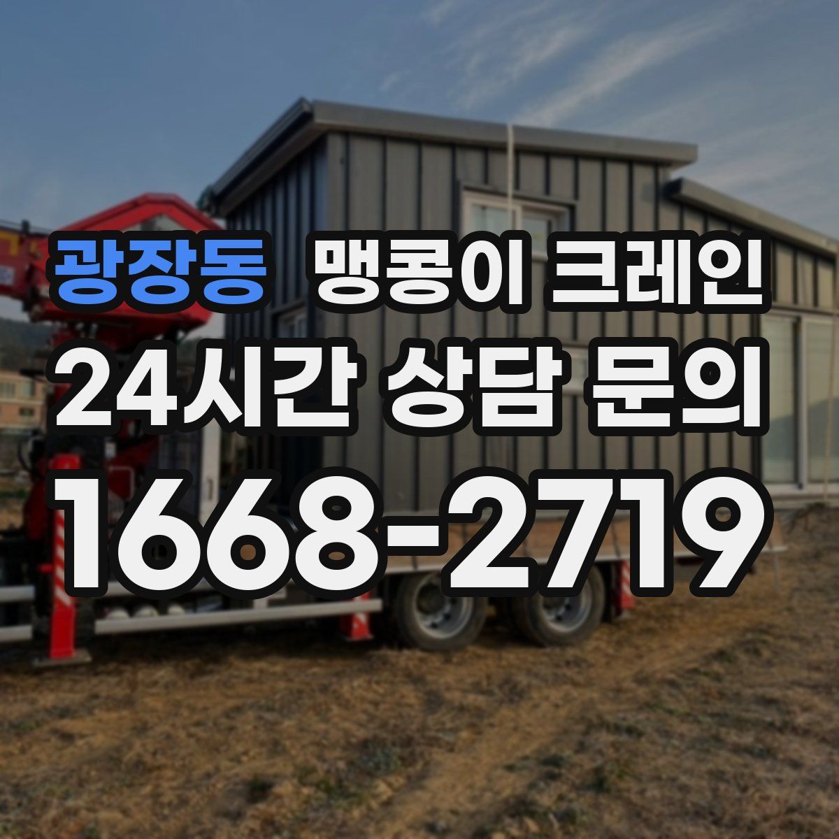 광장동 맹콩이 크레인