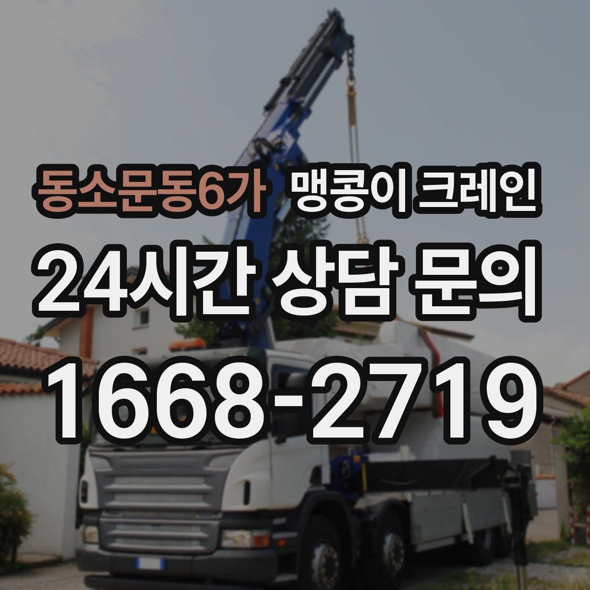동소문동6가 맹콩이 크레인