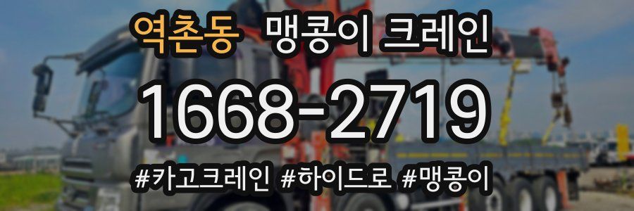 역촌동 맹콩이 크레인