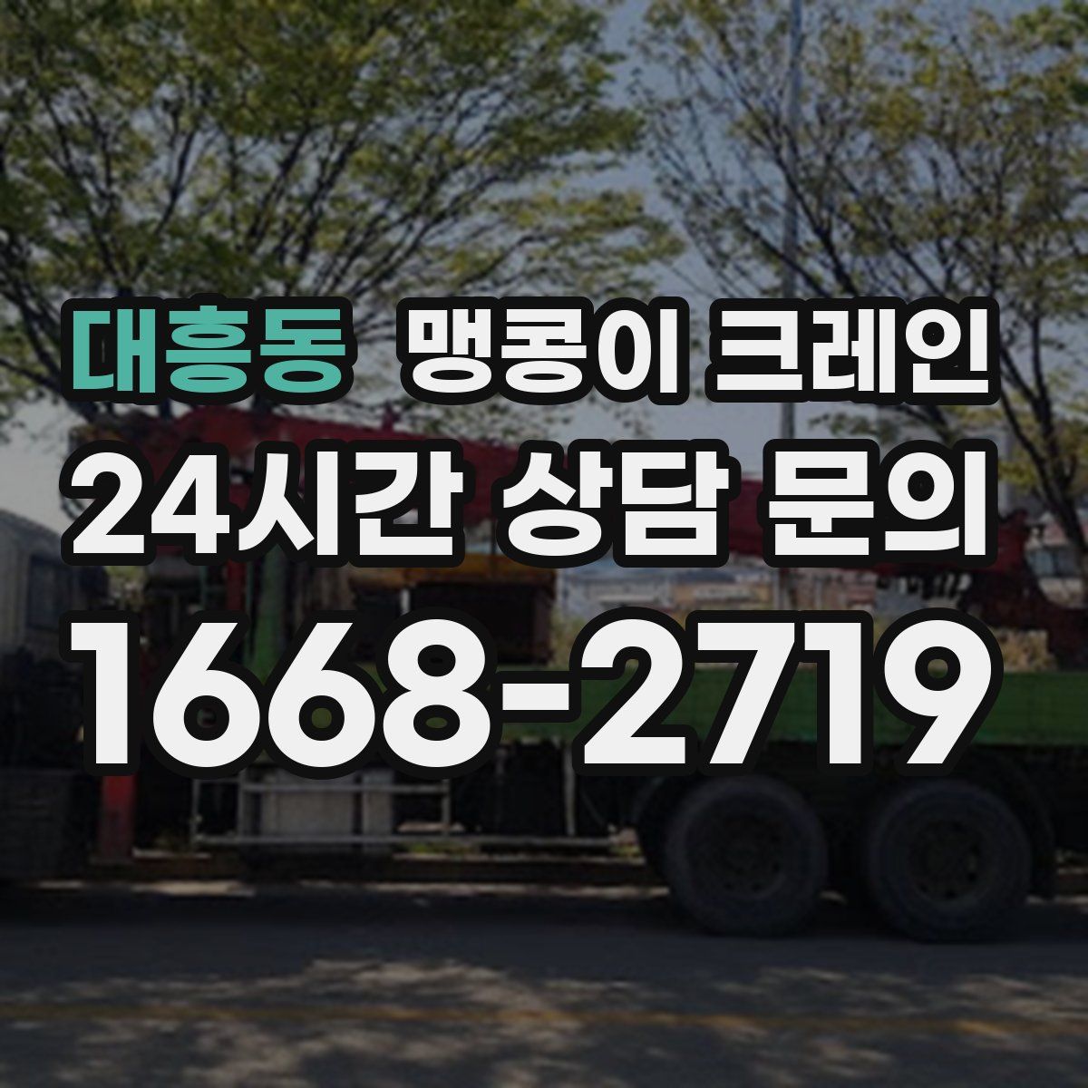 대흥동 맹콩이 크레인