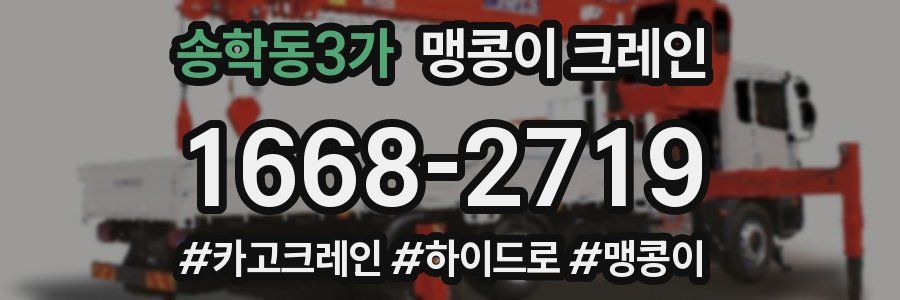 송학동3가 맹콩이 크레인