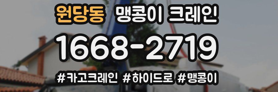 원당동 맹콩이 크레인