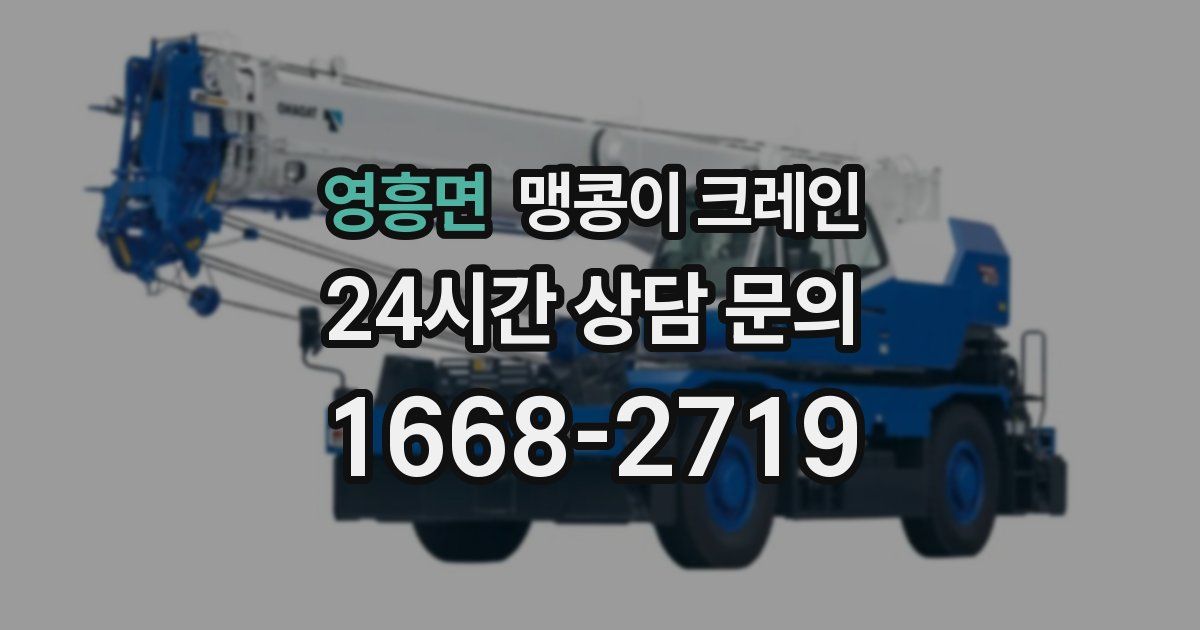 영흥면 맹콩이 크레인