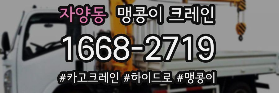자양동 맹콩이 크레인