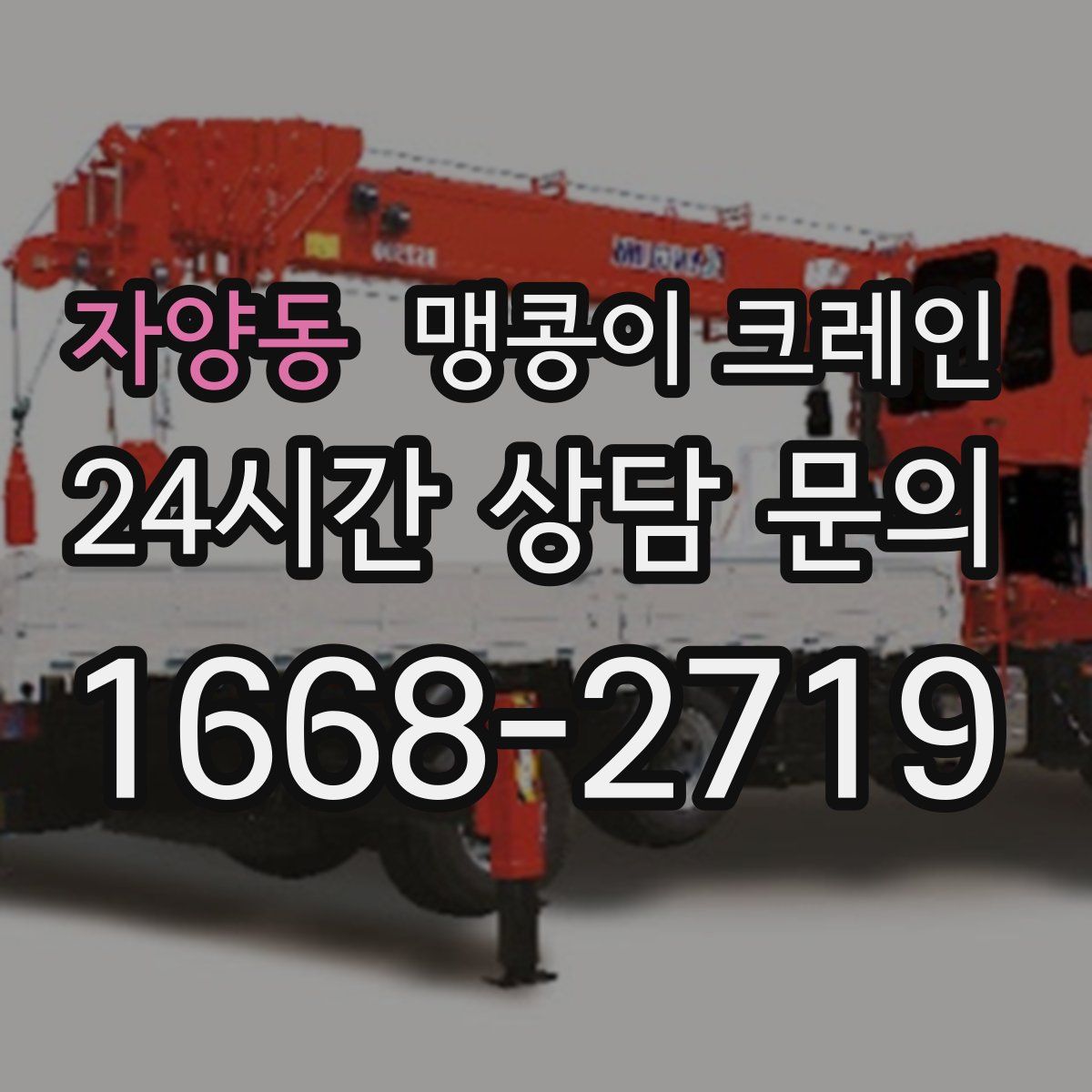 자양동 맹콩이 크레인