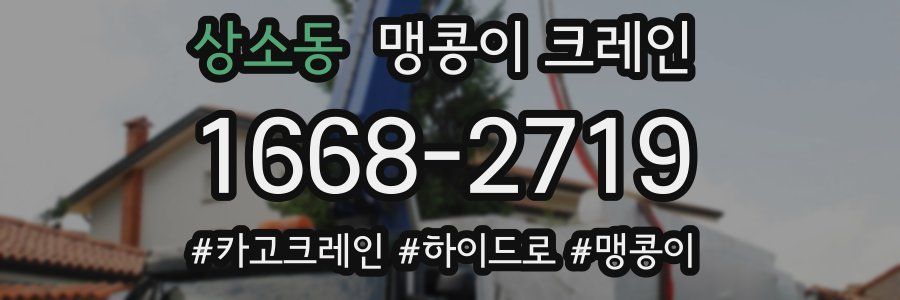 상소동 맹콩이 크레인