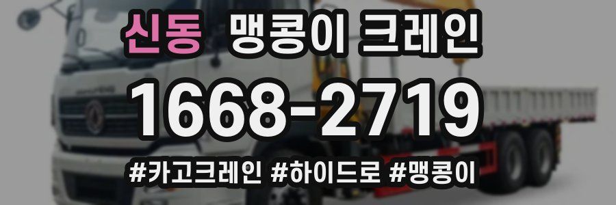 신동 맹콩이 크레인