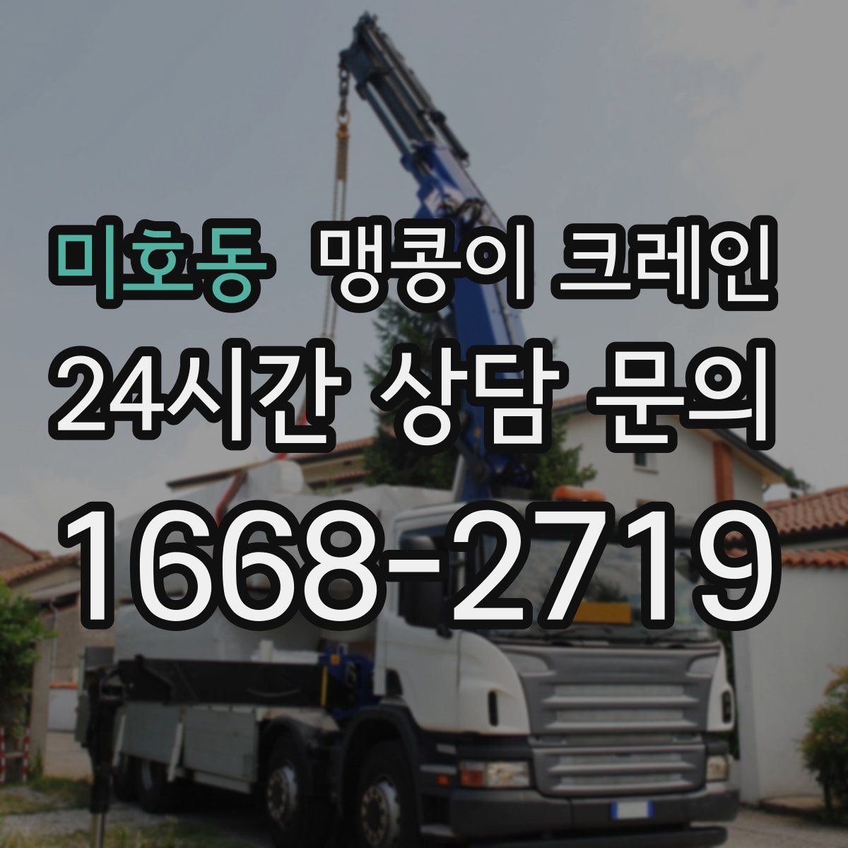 미호동 맹콩이 크레인