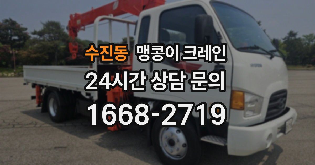 수진동 맹콩이 크레인