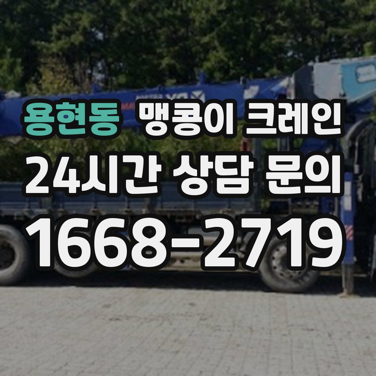 용현동 맹콩이 크레인