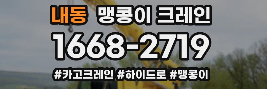 내동 맹콩이 크레인
