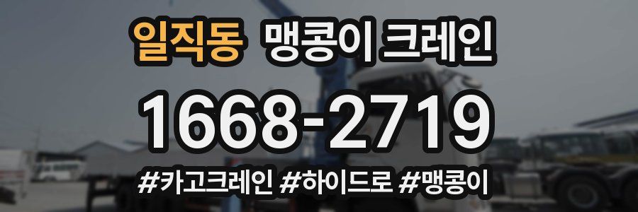 일직동 맹콩이 크레인