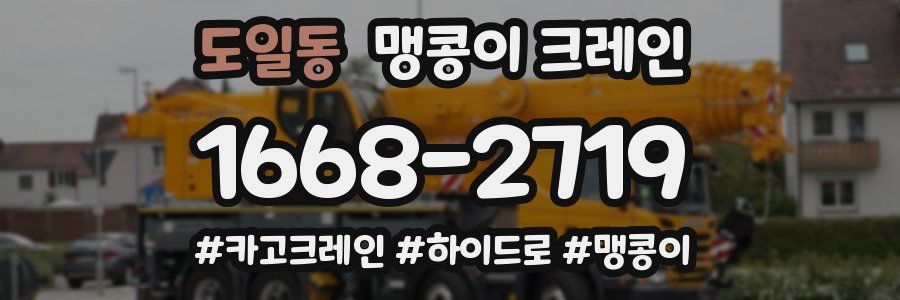 도일동 맹콩이 크레인