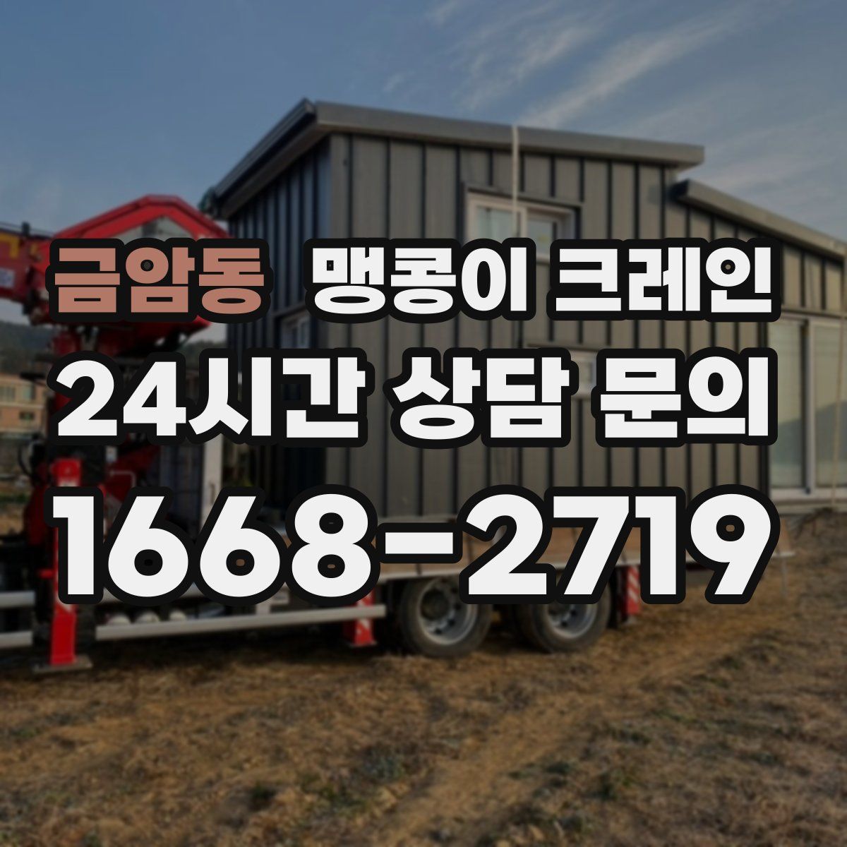 금암동 맹콩이 크레인