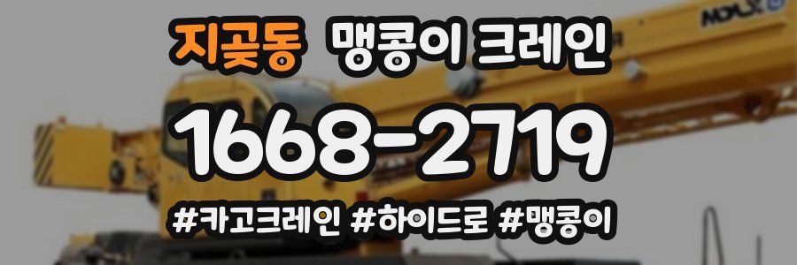 지곶동 맹콩이 크레인