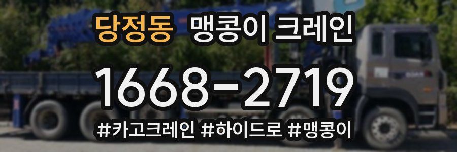 당정동 맹콩이 크레인