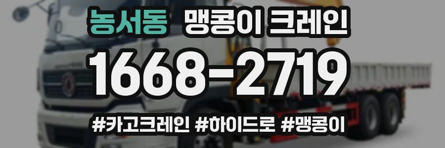 농서동 맹콩이 크레인