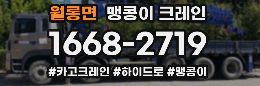 월롱면 맹콩이 크레인