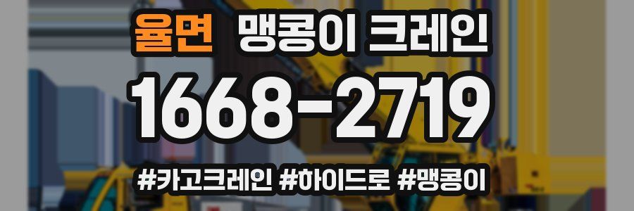 율면 맹콩이 크레인