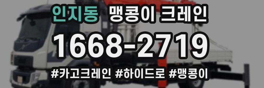 인지동 맹콩이 크레인