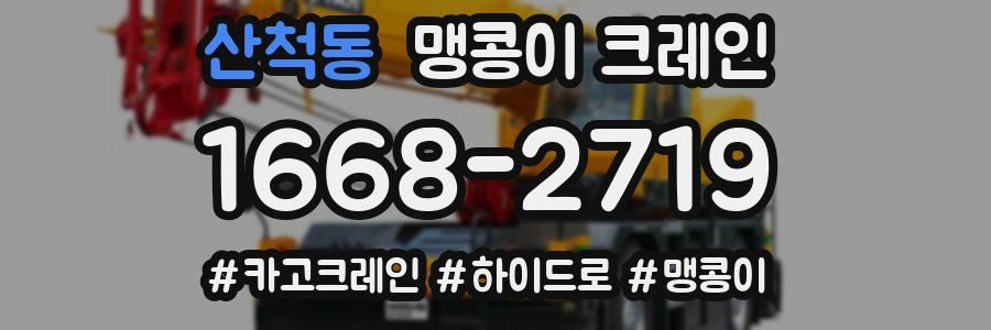 산척동 맹콩이 크레인