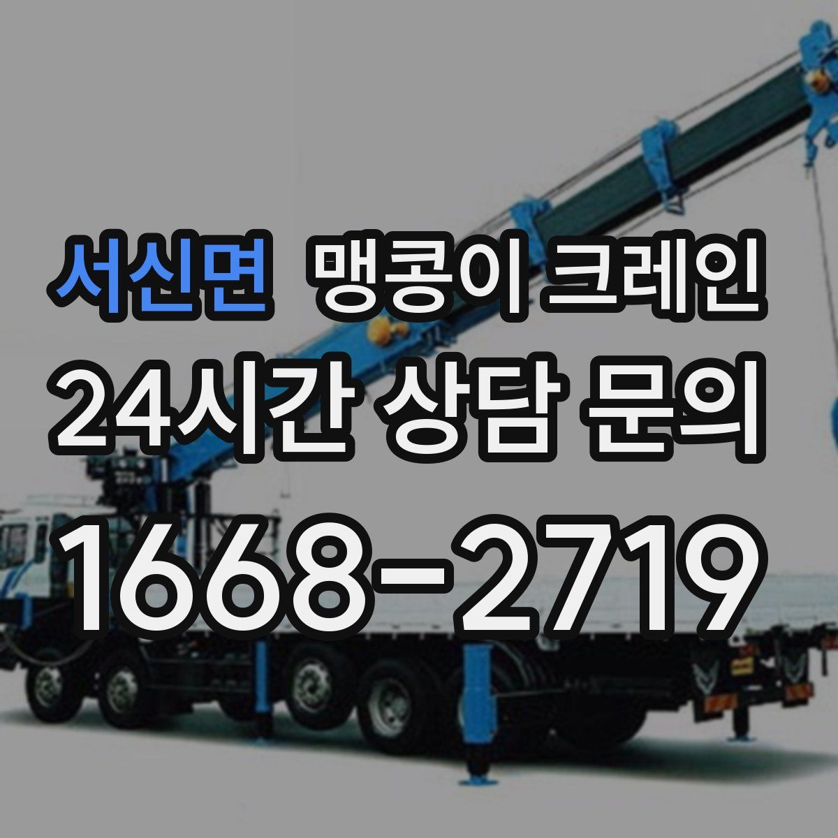 서신면 맹콩이 크레인