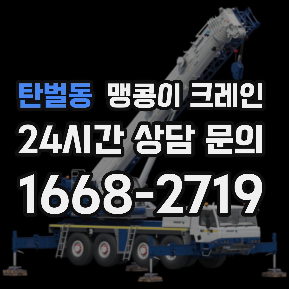 탄벌동 맹콩이 크레인