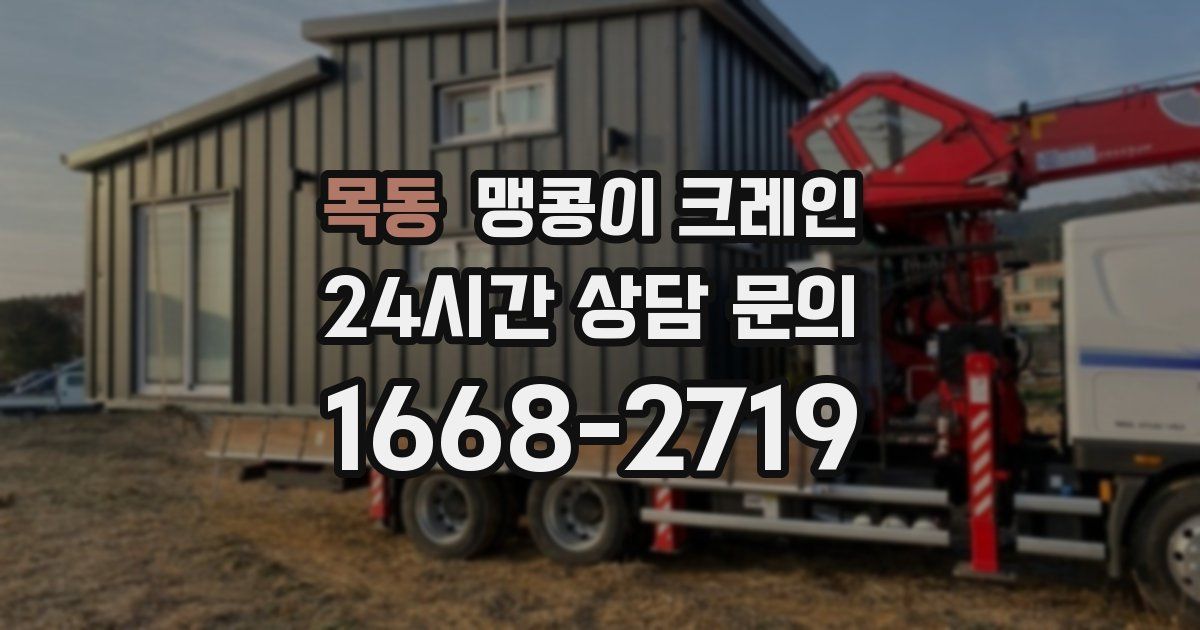 목동 맹콩이 크레인