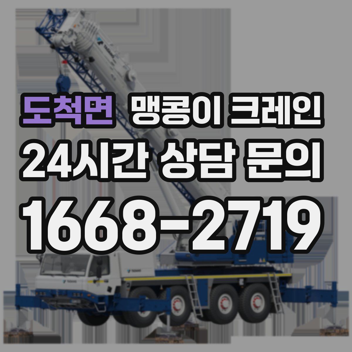 도척면 맹콩이 크레인