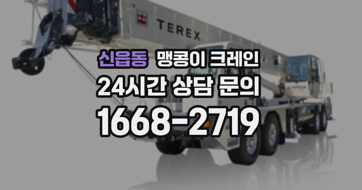 신읍동 맹콩이 크레인