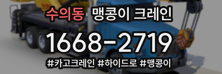 수의동 맹콩이 크레인