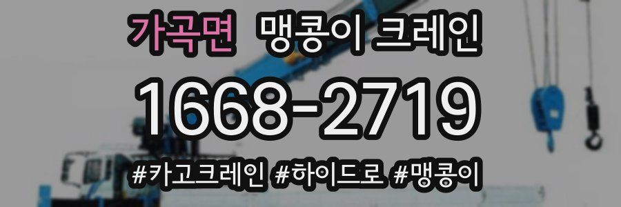 가곡면 맹콩이 크레인