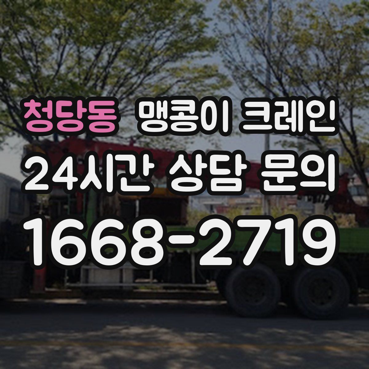 청당동 맹콩이 크레인