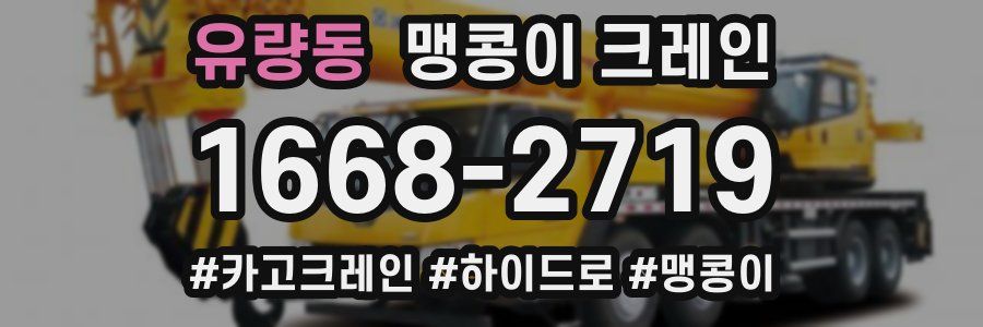 유량동 맹콩이 크레인