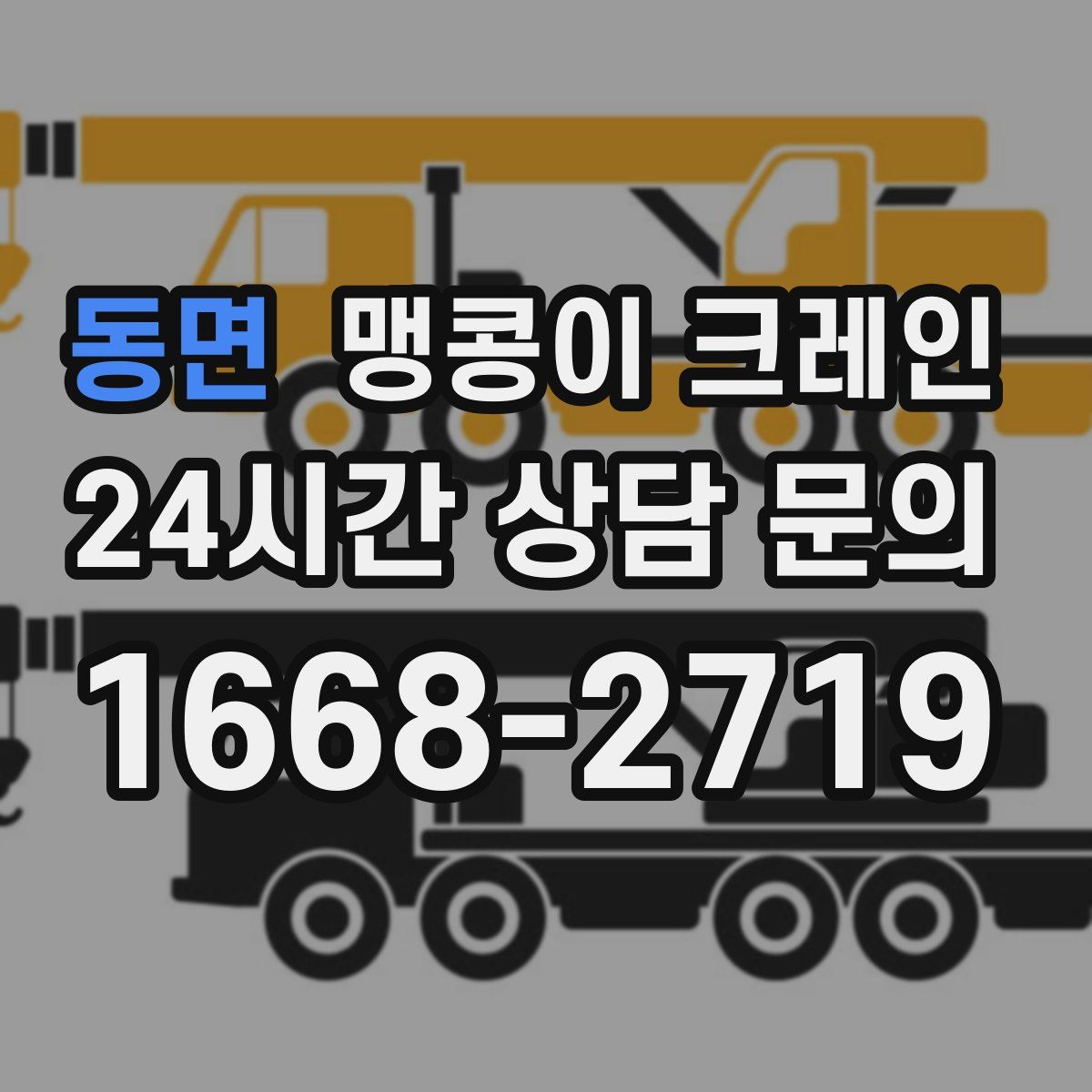 동면 맹콩이 크레인