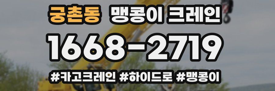 궁촌동 맹콩이 크레인