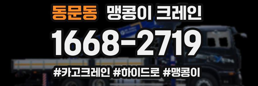 동문동 맹콩이 크레인